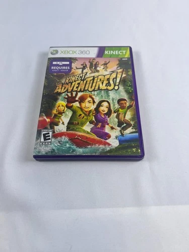 Kinect Adventures 2010 Xbox 360 Fitness Sports Adventure Video Game with Manual