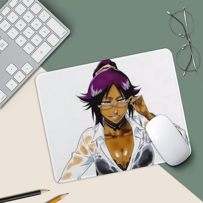 Shihouin Yoruichi BLEACH Keyboard Mice Mat Desk Pad Game Playmat 9.8x11.8inch