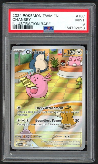Chansey #187 (Twilight Masquerade (2024))