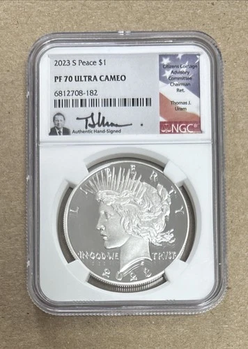 2023-S Peace Dollar (2021-Present) Proof — photo from another recent sale