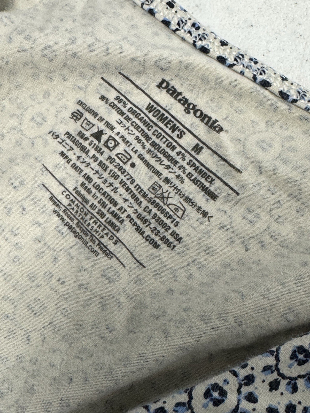 Patagonia Women's M Blue Sleeveless Colorblock Geometric Margot Dress Casual thumbnail 3