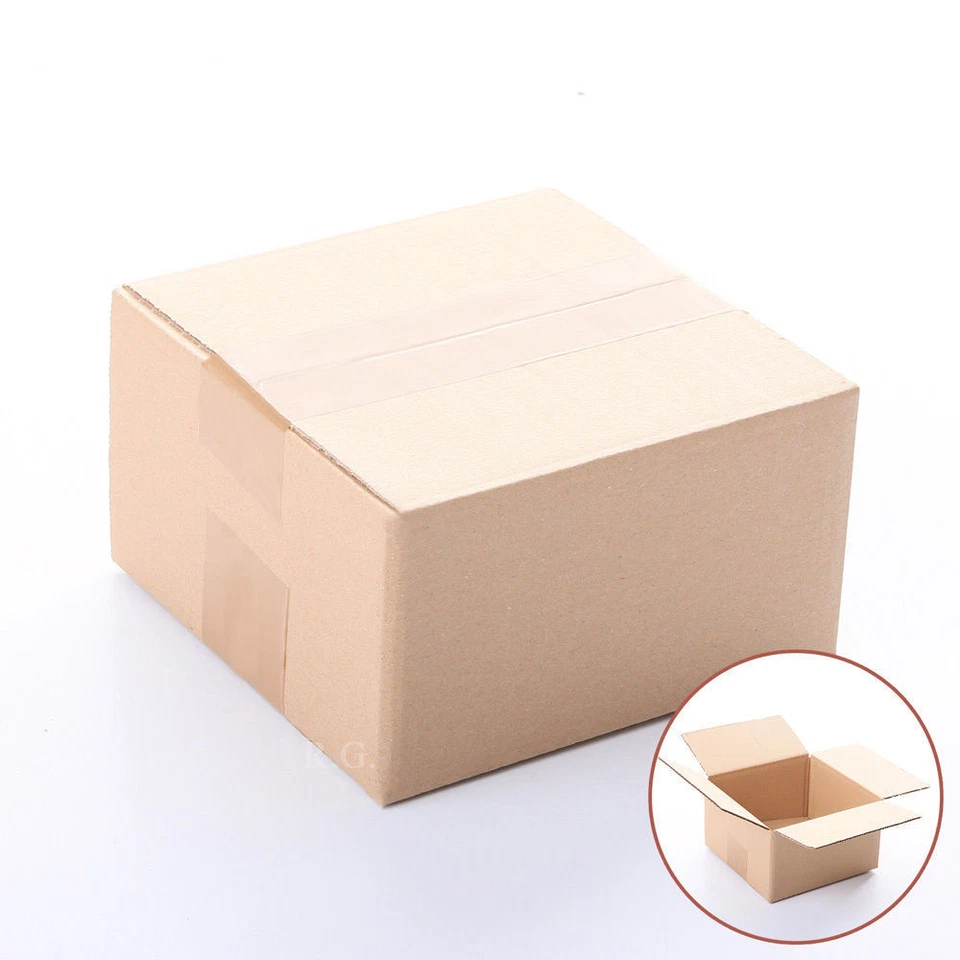 BIRNEPOWER 200x Karton Faltkarton 200x200x100 Versandkarton Verpackungen Schachtel