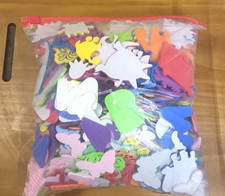 Craft Foam Stickers Animals 12oz