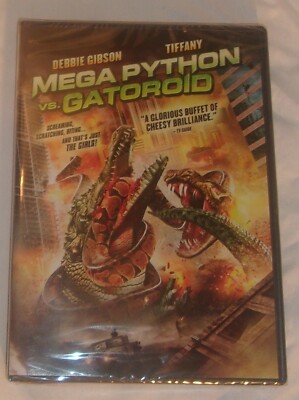 MEGA PYTHON VS GATAROID DVD MOVIE NEW SEALED