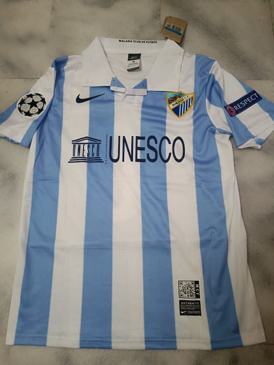 Camiseta Malaga CF 2012-13 Champions League Isco Talla M