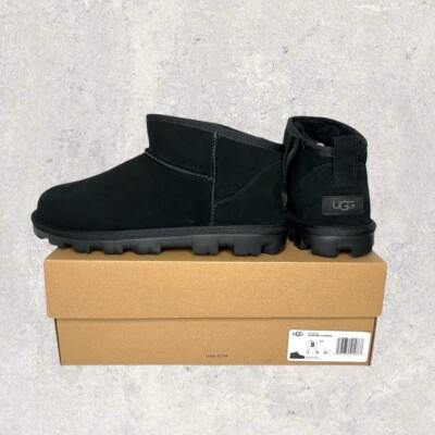 Ugg Boots Schuhe Stiefel Stiefeletten Essential Ultra Mini Schwarz 39 40 NEU