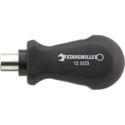 Stahlwille 18110016 12503 Stubby 1/4'' Bit Holdler - Magnetic