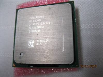 Intel Celeron SL77S 2.7ghz 128K 400Mhz Socket 478 CPU Processor
