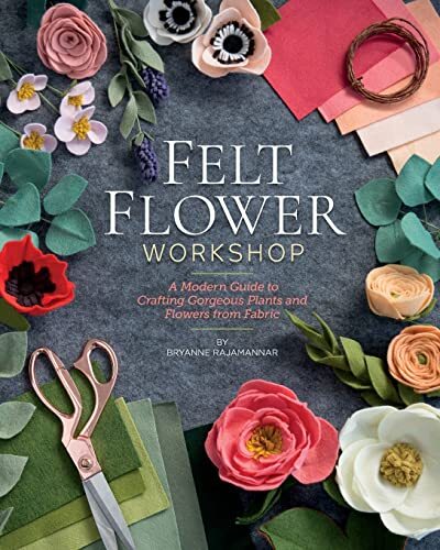 Search Press Felt Flower Workshop - Bryanne Rajamannar - Image 4