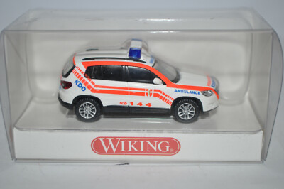 Wiking 071 14 Volkswagen TIGUAN (VIENNA Emergency) - NEW w/BOX