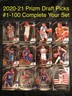 2020-21 Prizm Draft Picks Rookie BASE Card 1-100 Complete Your Set You Pick PYC