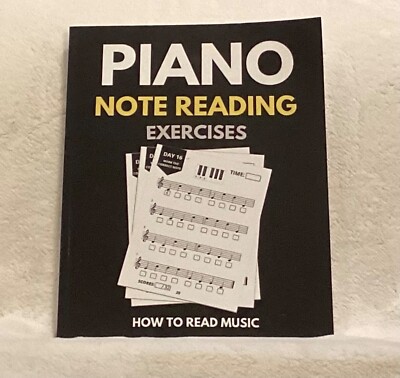 Piano Note Reading Exercises: Music Skills in 10 Minutes a Day, Student Workbook