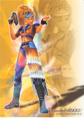 Final Fantasy Art Museum Trading Card #569 Gunner / Rikku 10-2 X-2