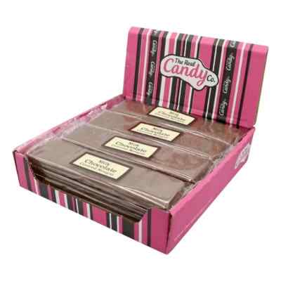 THE REAL CANDY CO Chocolate Fudge Bar 16 x 130g