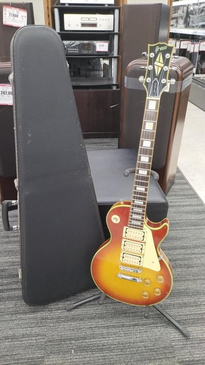 Greco EG600 3PU Les Paul Custom Type 1978 Electric Guitar