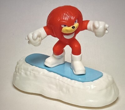McDonald's Happy Meal Toy Sonic the Hedgehog 2 Toy 7 Surfing Knuckles. New