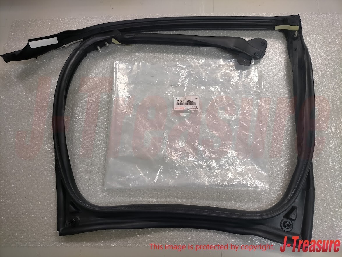 りんページ 1991-1995 Toyota MR2 SW20 Genuine T-Bar Roof Weather Strip Side