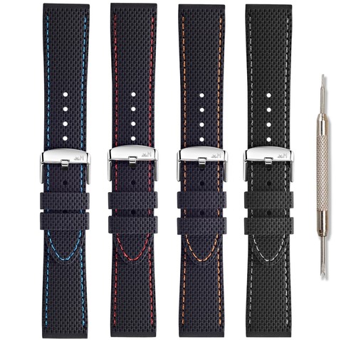 Morellato Livenza (EC) Silicone Watch Band - Designed in Italy - Quick Release - 第 1/31 張圖片