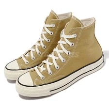 Converse Chuck 70 HI Khaki White Men Unisex LifeStyle Casual Canvas Shoe A04590C