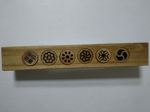 Koreanischer traditioneller Keks Reiskuchen DASIK Herstellung 6 Loch Holzform Rahmen - Bild 8 von 9