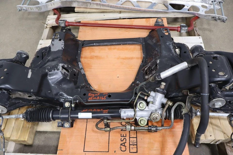 99-05 Mazda Miata NB Front & Rear Undercarriage Cradle Crossmember Loaded Foto 4 de 4