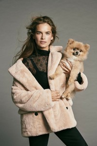 free people kate faux fur coat