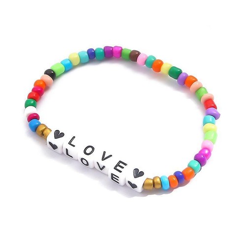 100x Acrylic Cube Letter Beads For Kid Handmade Jewelry Making DIY Bracelet 6mm - Picture 5 of 39