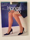 HANES too Black Day Sheer Pantyhose Non-Control Top Reinforced Toe Size A/B — photo 1