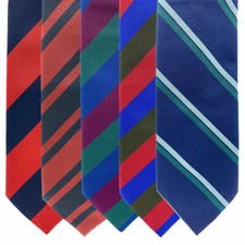  Regimental Military Tie - Agc, Royal Engineers, Signals, Scotland, Royal Welsh