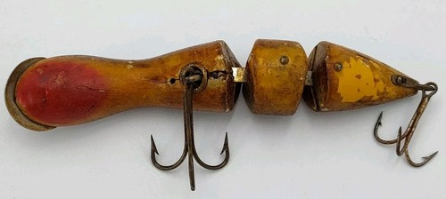 โ
๐1919-23 Heddon Dowagiac Double Lure Uncommon ANTQ Fishing Rare VTG๐๐ธSEE๐๐ธ - Picture 6 of 18