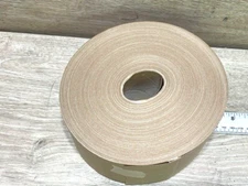 Reinforced Kraft Paper Carton Tape Water Activated 3" x 500Ft    LOT OF 2 ROLL'S