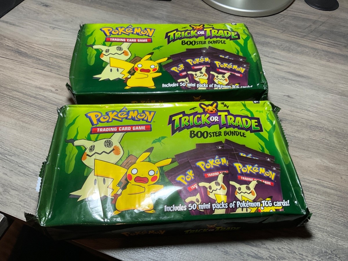 Lot Of 2 Pokemon TCG Trick or Trade BOOster Bundle 2023 Lot Of 2 Pokemon TCG Trick or Trade BOOster Bundle 2023