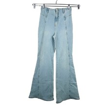 We The Free Florence Flare high waist Jeans light wash retro 90s sz 28