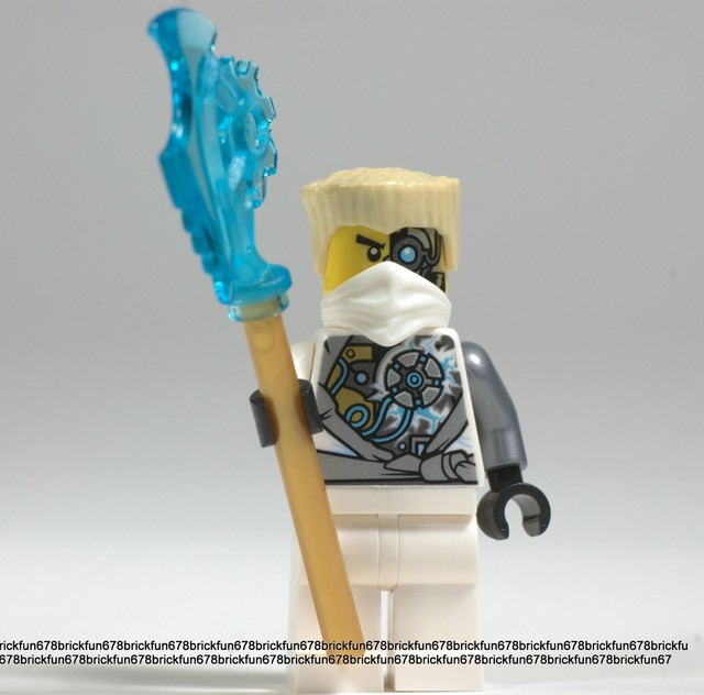 Zane Minifigure Techno Zane Ninjago Battle Damage Ninjago Zane