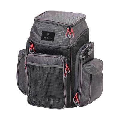 Westin W4 Backpack Plus 2 Boxes Large Titanium Black Rucksack