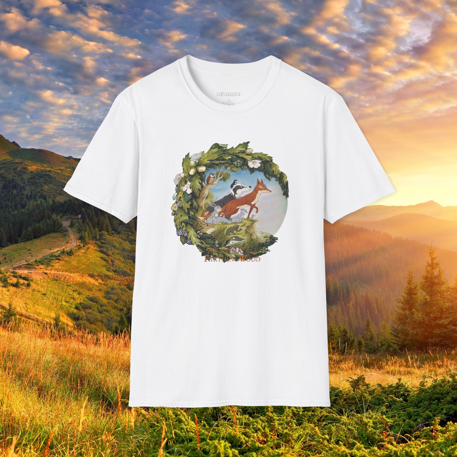 Animals of Farthing Wood - 90s Nostalgia - pop culture tee Shirt - Classic