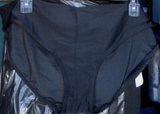 Tropical Escape Bikini Bottom - Solid Black - Size 18 - BRAND NEW WITH TAGS