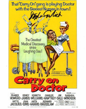 Film Autograph: STEPHEN GARLICK (Carry On Doctor) Signed Photo