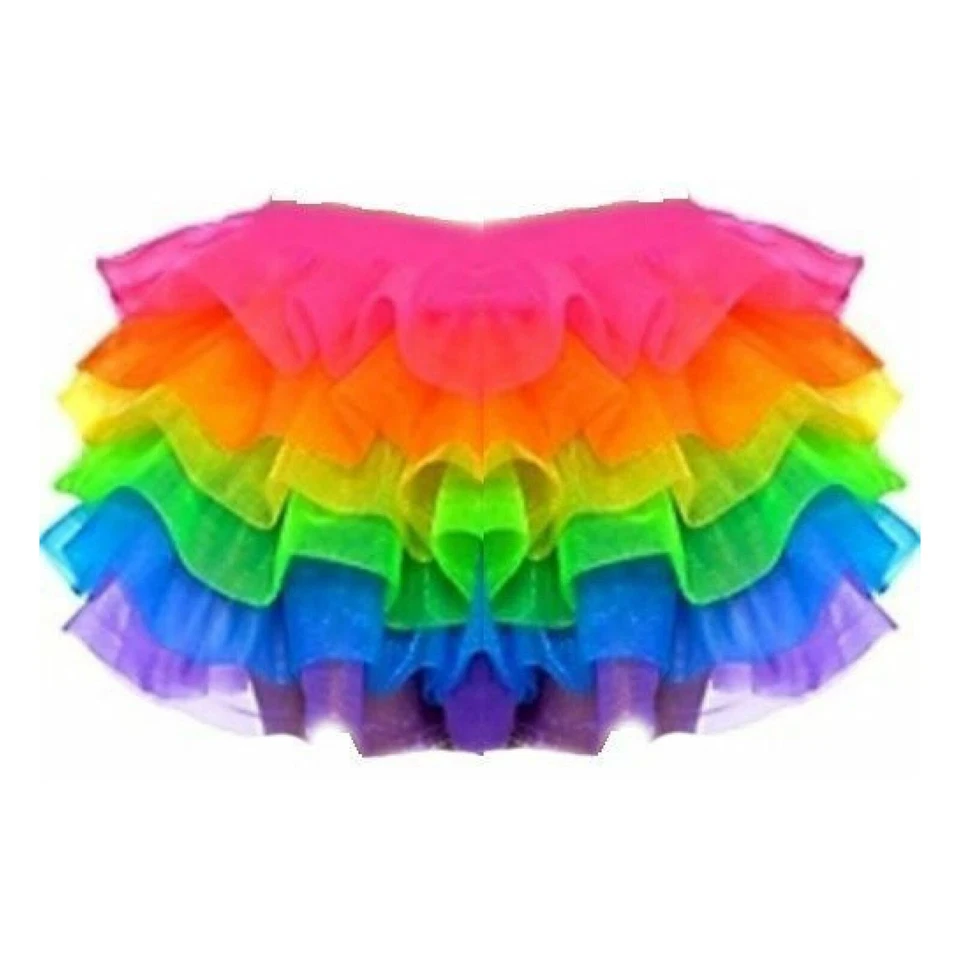 Kids Ladies 3 Layers Tutu Skirt Ballet Dance Halloween Fancy Dress Hen Party UK - Image 4 of 4