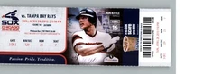 Tampa Bay Rays vs Chicago White Sox 4/28/2013 Full Ticket  - Ron Kittle ,