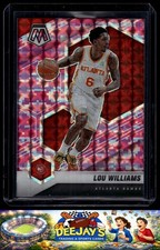 2020-21 Panini Mosaic #109 Lou Williams Mosaic Camo Pink Atlanta Hawks