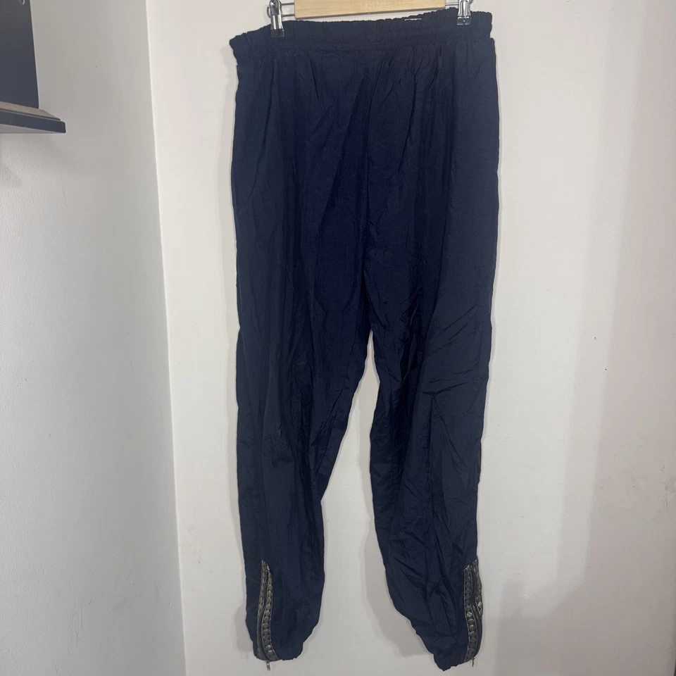 Traje de viento vintage Active Attitudes de dos piezas dorado azul marino para mujer talla grande único Foto 3 de 4