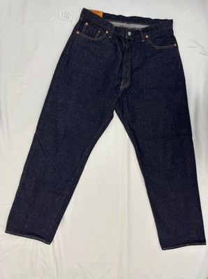 NWT Kaptain Sunshine 5P Zipper Front Jeans Indigo One Wash Size 34