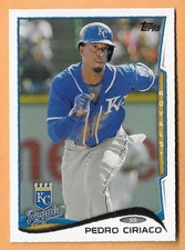 PEDRO CIRIACO KANSAS CITY ROYALS US45- TOPPS UPDATE NM-MT 2014