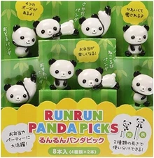 Panda Food Picks for Lunch Bento Boxes