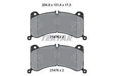 Bremsbeläge 2147601 TEXTAR für AUDI E-TRON Sportback Q8 E-TRON Sportback E-TRON