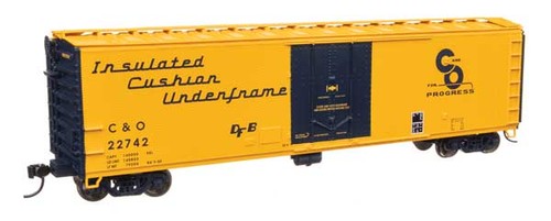 Walthers Mainline 910-2854 escala HO 50' PC&F vagón de carga aislado C&O #22742 | Zustand: New