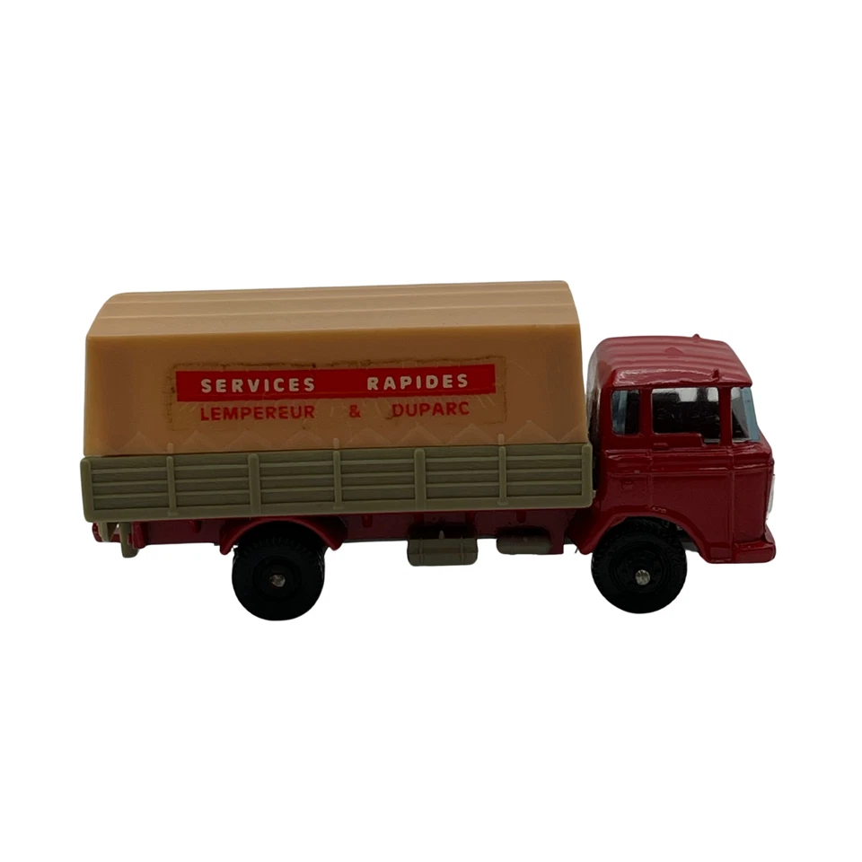 Majorette Series No.241 "DAF 2600 Covered Truck" 1974 France 1/100 Matchbox - Image 2 of 4