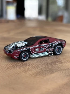 Hot Wheels - *CUSTOM* - Silver Series - HOLLOWBACK - Acceleracers - Metal Maniac - Photo 1/4