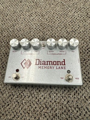 Diamond Memory Lane Analog Delay W/Tap Tempo - Rare Boutique Pedal